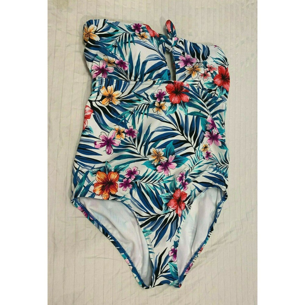 TIME AND TRU WOMENS SWIMSUIT ONE PIECE SIZE XL 16-18